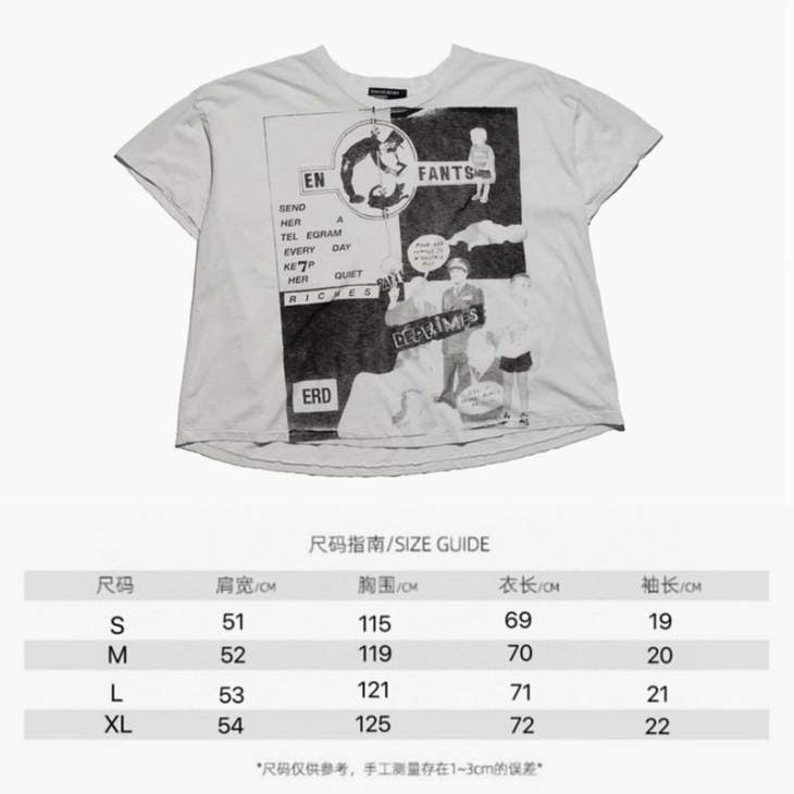 Picture of Enfants Riches Deprimes T Shirts Short _SKUEnfantsRichesDeprimesS-XLsjtx65414964